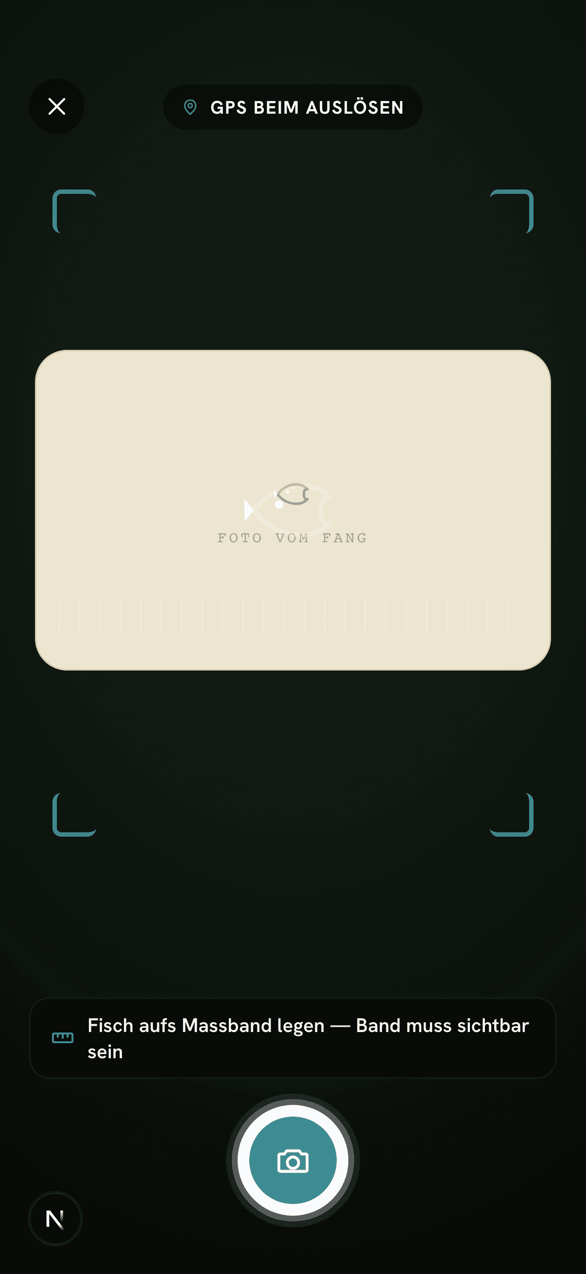 Petriscore Capture-Screen: Foto vom Fang